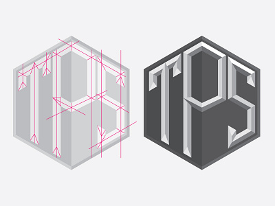 TPS illustration logo print threadless