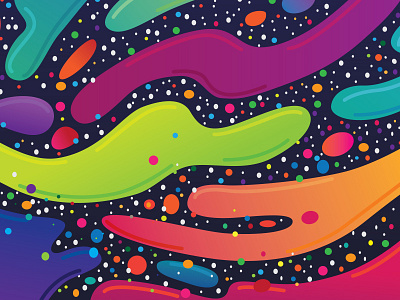 Universe abstract color space