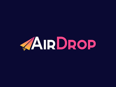 Paper Airplane Logo | Daily Logo Challenge Day 26 air branding company dailylogochallenge design logo paper paper airplane