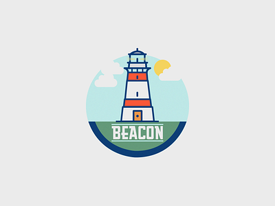 Lighthouse Logo | Daily Logo Challenge Day 31 beacon branding dailylogochallenge design eastcoast island lighthouse logo navigation sea