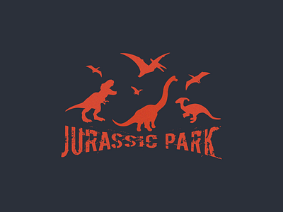 Dinosaur Amusement Park Logo | Daily Logo Challenge Day 35 by Christine ...