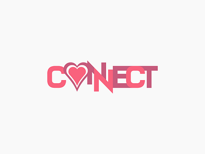 Dating App Logo | Daily Logo Challenge Day 41 app branding connect dailylogochallenge dating app design logo love