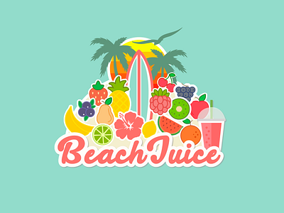 Juice / Smoothie Company Logo | Daily Logo Challenge Day 47