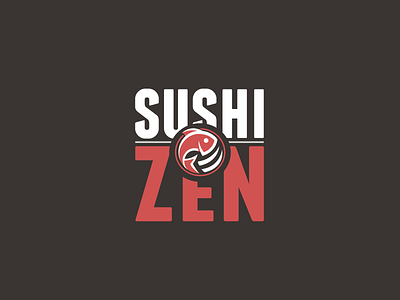 Sushi Zen Logo | 30 Day Logo Challenge Day 5