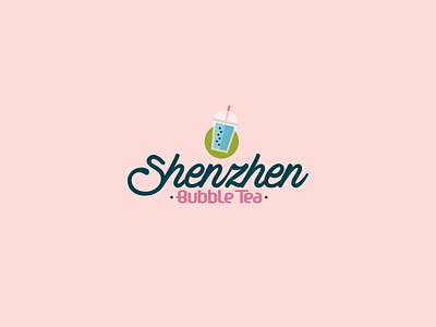 Shenzhen Bubble Tea Logo | 30 Day Logo Challenge Day 8 30daylogochallenge beverage branding bubble tea bubbletea design drink logo logocore shenzhen
