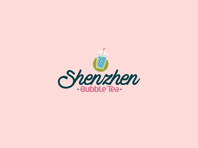 Shenzhen Bubble Tea Logo | 30 Day Logo Challenge Day 8