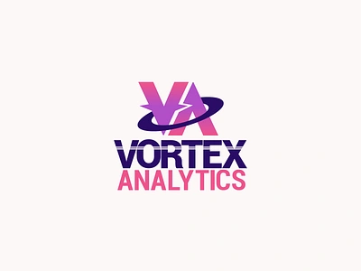 Vortex Analytics Logo | 30 Day Logo Challenge Day 11 30daylogochallenge analytics branding charts data design graphs logo logocore sales ux vortex