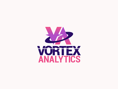 Vortex Analytics Logo | 30 Day Logo Challenge Day 11