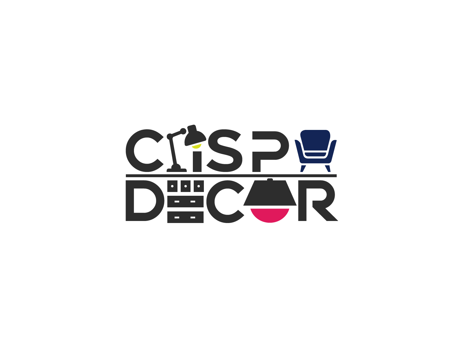 Crisp Decor Logo | 30 Day Logo Challenge Day 12 by Christine Scarcelli