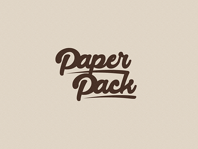 PaperPack Logo | 30 Day Logo Challenge Day 21