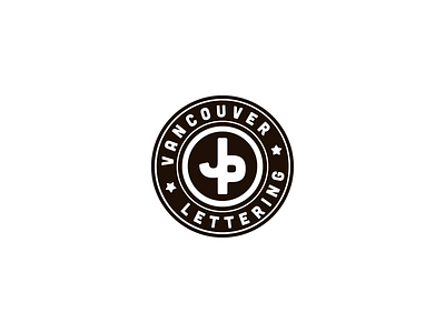 JP Lettering Logo | 30 Day Logo Challenge Day 22 30daylogochallenge branding design jp lettering logo logocore studio typeface typography vancouver