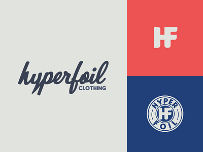 Hyperfoil Clothing Logo | 30 Day Logo Challenge Day 27 30daylogochallenge branding clothing company design fashion hyperfoil logo logocore