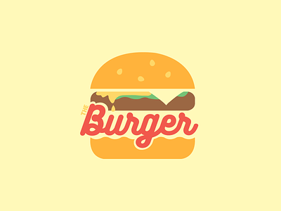 30DaysofLogos Challenge Day 1 - The Burger 30daysoflogos branding burger design logo restaurant theburger