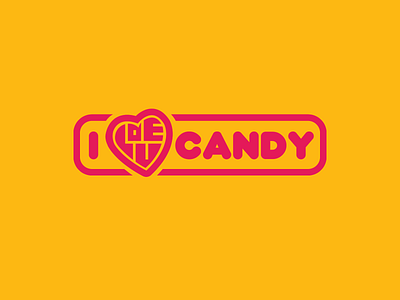 30DaysofLogos Challenge Day 2 - Candy Store 30daysoflogos branding candy design ilovecandy logo shop store