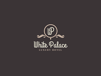 30DaysofLogos Challenge Day 13 - Luxury Hotel 30daysoflogos branding design fancy hotel logo luxury palace white