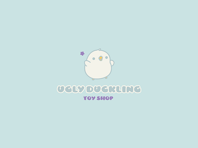 30DaysofLogos Challenge Day 16 - Toy Company 30daysoflogos branding company design duckling logo shop toy ugly