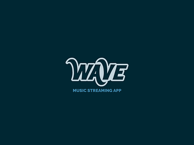 30DaysofLogos Challenge Day 24 - Music Streaming App 30daysoflogos app branding design logo music music app streaming wave