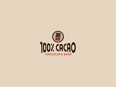 30DaysofLogos Challenge Day 27 - Chocolate Shop 30daysoflogos branding cacao candy chocolate chocolatebar design logo shop