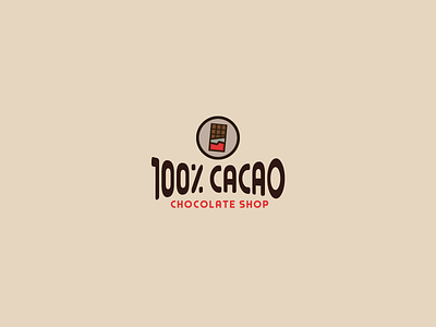 30DaysofLogos Challenge Day 27 - Chocolate Shop