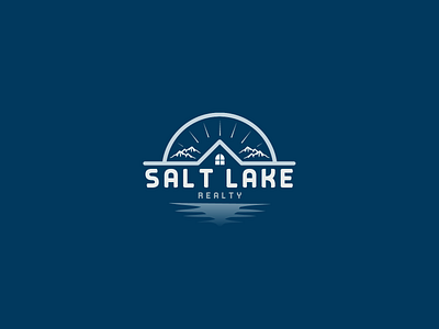 30DaysofLogos Challenge Day 29 - Real Estate Logo 30daysoflogos branding design estate lake logo real realestate realtor realty salt saltlake