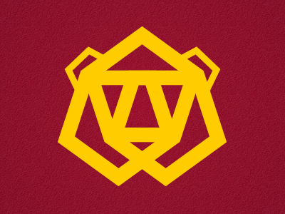 Game of Thrones Geometric Icon | House Lannister