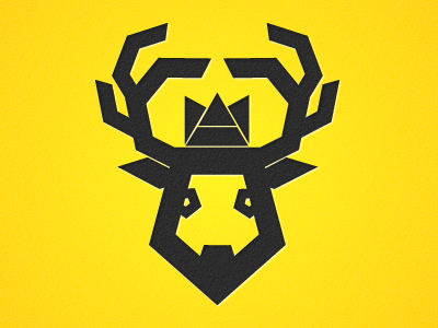 Game of Thrones Geometric Icon | House Baratheon