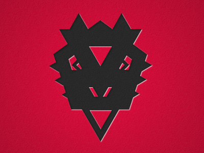 Game of Thrones Geometric Icon | House Targaryen