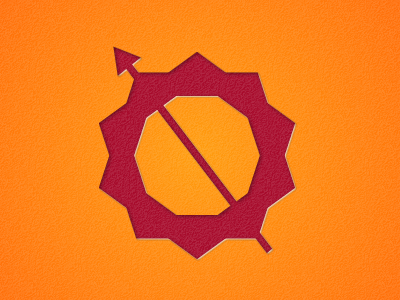 Game of Thrones Geometric Icon | House Martell