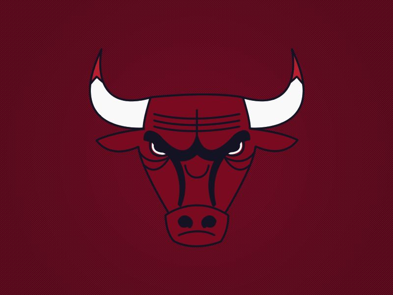 Chicago Bulls | Chicago Sports Series by Christine Scarcelli on Dribbble