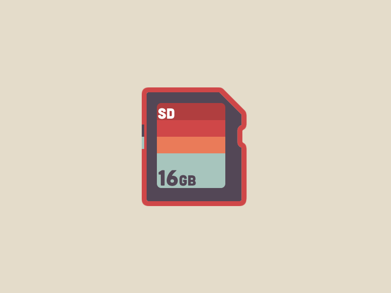 SD Card | Digital Data Storage Series secure digital icon storage data digital sd sd card