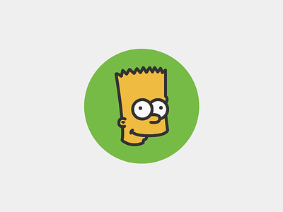 Bart Simpson | The Simpsons Series animation bart simpson cartoon fox icon the simpsons tv show vector