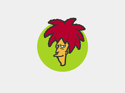 Sideshow Bob | The Simpsons Series animation cartoon fox icon sideshow bob the simpsons tv show vector