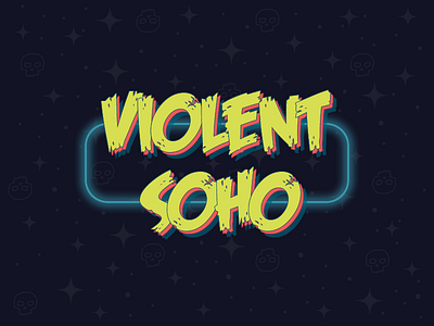 Violent Soho | Band Logo Series alternative australia band logo brisbane logo music violent soho