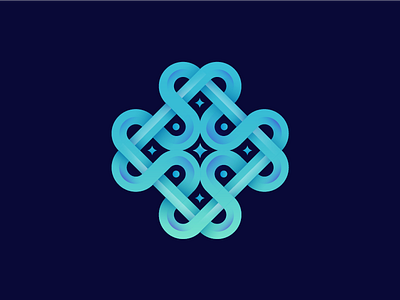 Geometric adliqi adobe design gradient illustrator logo