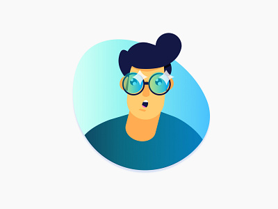Figma Vector Design for UI course animation app branding character cool design figma flat funny gradients guy illustration interface man ui ux vector vectorart website wow