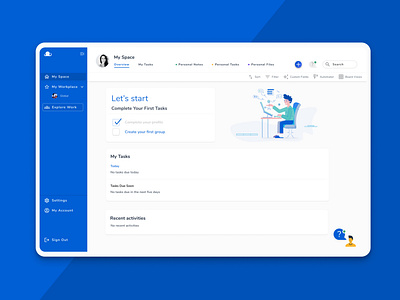 Onboarding Web App - Work Management app app design branding design figma illustration minimal onboarding product design react teams ui ui design ux ux design vector web app webflow website work management