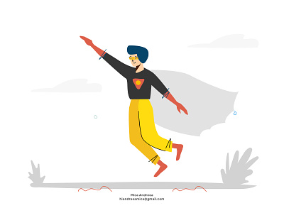 Hold my Cape - Rainbow Village - Blush Library 2022 animation app branding cape cool design graphic design illustration logo motion graphics nft retro superhero ui ux vector vintage website
