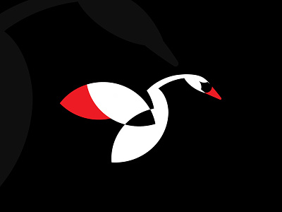 Swam Logomark Symbol Concept