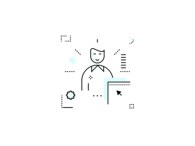 Mica Andreea Projects Office Icons Illustrations Dribbble