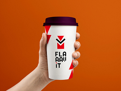 "Flaaav It", Tea Product Logo design brand branding lettering logo logos mark monogram product tea teabag typography wordmark