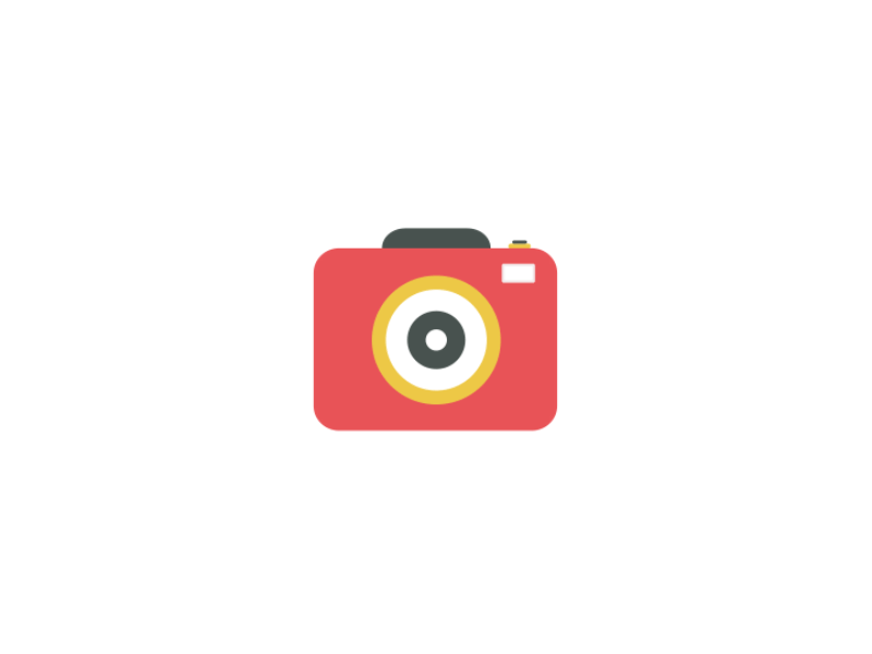 Camera, GIF Illustration after effects animation code developer flat design gif illustration illustrations illustrator motion design ux webdesign