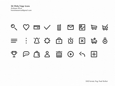 26 SVG/PNG pixel perfect icons adobe xd animation app app icons design developer framer x icon icons illustration illustrations illustrator ui ui design ux ux design vector web web icons website