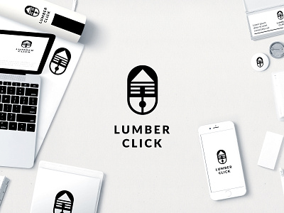 Lumber Click, Logo Design Plus Process