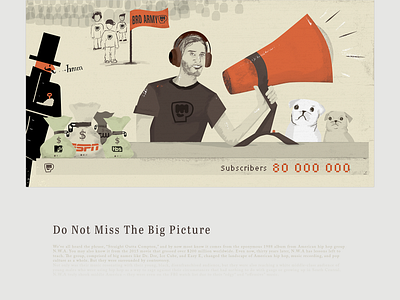 Blog Post Illustration, "Do Not Miss The Big Picture"