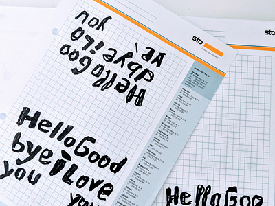 Lettering Poster Design Hello Goodbye I Love You By Mica Andreea On Dribbble Lettering Poster Design Hello Goodbye I Love You By Mica Andreea On Dribbble