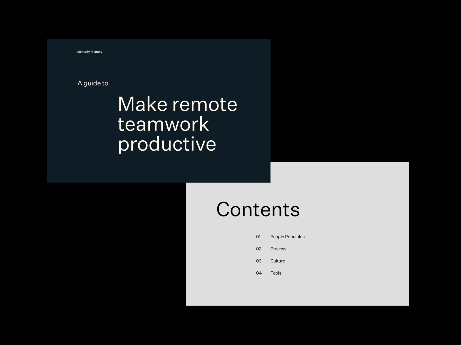 A guide to make remote teamwork productive guide remotework typogaphy