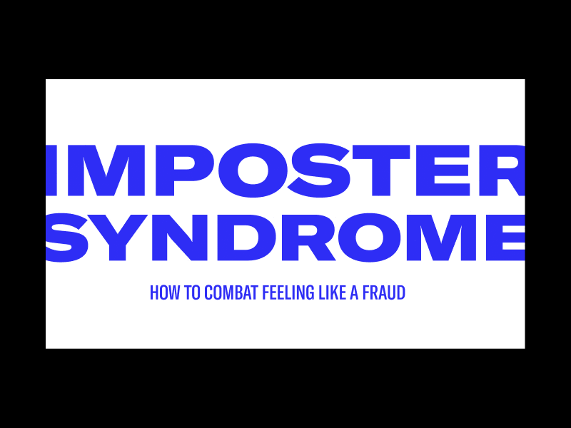 Imposter Syndrome keynote type design typography