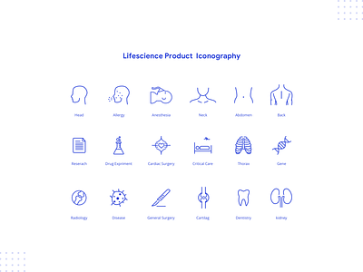 lifescience product iconography branding dashbard flat icon icon design icon set iconography illustration logo minimal pharma pharmaceutical vector website