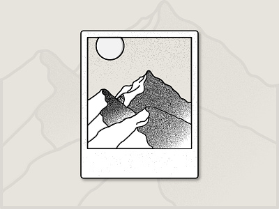 Mountain Polaroid