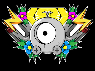 Floral Magnemite Pokemon